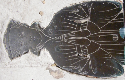 Waltham - All Saints Joanna Waltham and son and daughter 1420